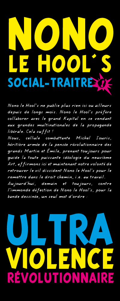 nono le hool's = social-traitre