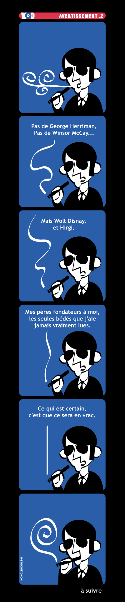 weird'o'dads, bande dessin&eacute;e en ligne par nono le hool's 2007